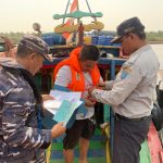 Kegiatan sosialisasi keselamatan pelayaran di sungai baung